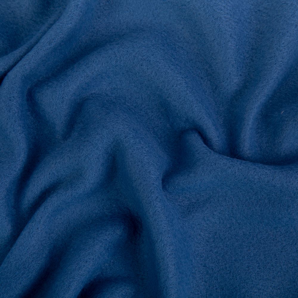 Флис 2-сторонний 280 г/м², 150х160±5 см, синий/blue, Gamma FG-005N
