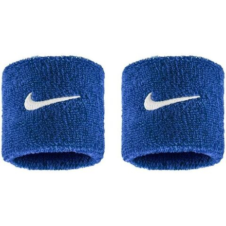 Напульсники теннисные Nike Swoosh 2P - game royal/white