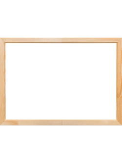 Деревянная рама 55x70 для картин на подрамнике сеч. 40x18