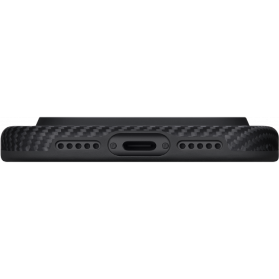 Противоударный чехол Pitaka Aramid UltraGuard Case для iPhone 17 Pro Max, черный