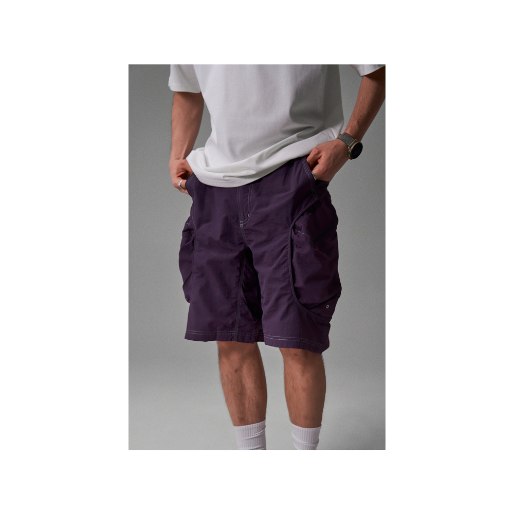Шорты Nothomme Blue Pocket Workwear Casual Shorts "Dark Purple"