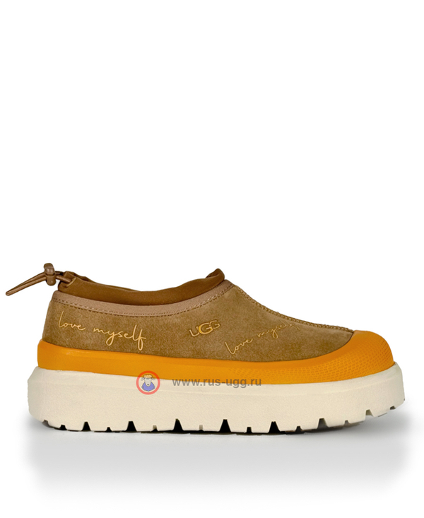 UGG TASMAN WEATHER HYBRID SLIPPER Chestnut/White A-6