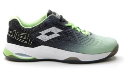 Теннисные кроссовки Lotto Superrapida 100 M - green apple/neo/all white/all black