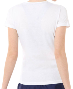 Женская футболка теннисная Australian Graphic Play T-Shirt - bianco