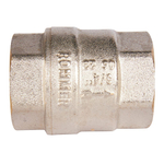 ROMMER Обратный клапан 3/4" пружинный муфтовый с пластиковым седлом