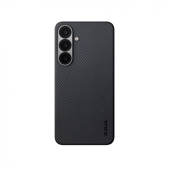 Чехол Pitaka Tactile Woven для Samsung Galaxy S25, Черный | Twill