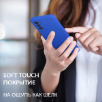 Мягкий Soft Touch чехол из силикона для SАMSUNG GАLAXY S20 FE с бархатной подкладкой