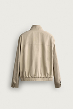 КУРТКА ИЗ ХЛОПКА И ЛИОЦЕЛЛА — ZARA