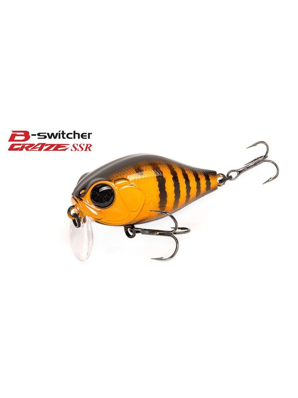 Воблер для рыбалки ZIPBAITS B-Switcher SSR Craze rattler, 42мм, 6.5гр., заглубление 0-0.2м., цвет 070R, плавающий
