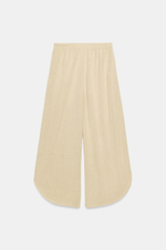 БРЮКИ ИЗ ФАКТУРНОЙ ТКАНИ С РАЗРЕЗАМИ — ZARA