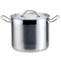 Кастрюля 5 л 20*17 см EcoLine с крышкой нерж. 18/0 ИНДУКЦИЯ P.L. Proff Cuisine