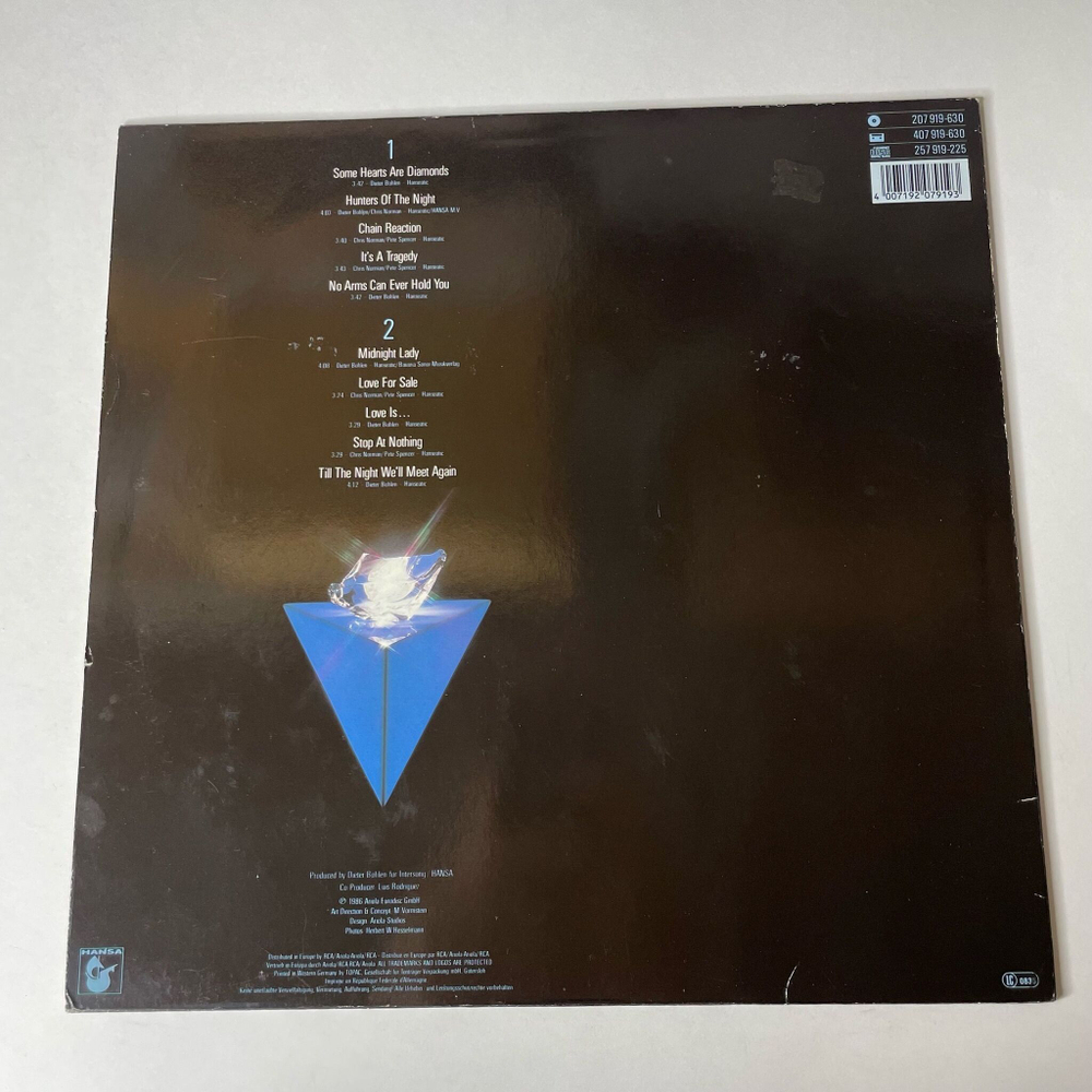 Винтажная виниловая пластинка LP Chris Norman Some Hearts Are Diamonds (Germany 1986)