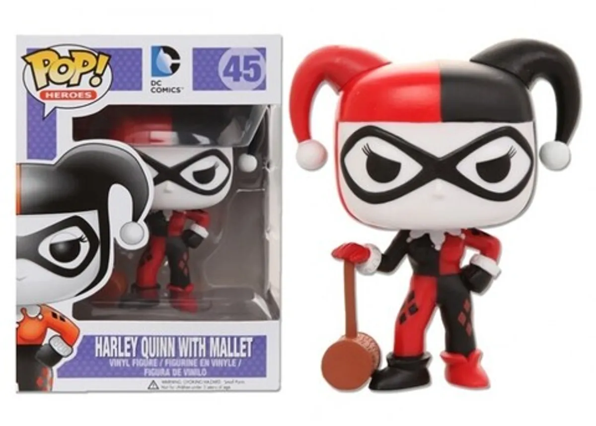 Funko POP! DC. Superheroes: Harley Quinn with Mallet (45)