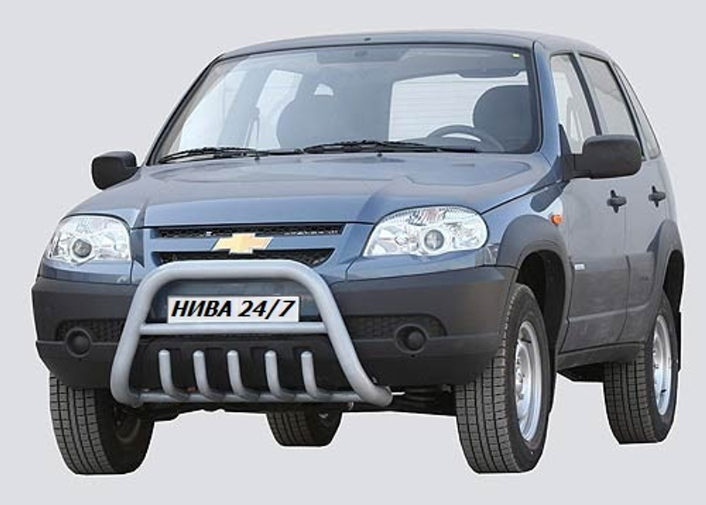 Передок с дополнительной защитой двигателя Низкий, Chevrolet Niva (03.2009 - )/Lada Niva (07.2020 -)