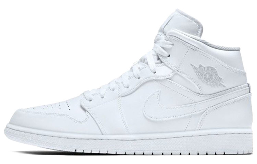 Air Jordan 1 Retro Mid 'White Pure Platinum'