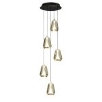 Подвесной светильник MD24001011-5A brass/champagne