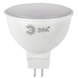 Лампа светодиодная ЭРА RED LINE LED MR16-9W-865-GU5.3 R 9Вт софит холодный дневной свет GU5.3 | Лампы cветодиодные Точечные (Софиты) (MR, PAR)