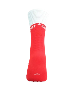 Носки Mid Compression Socks V2.0 fluo red/white