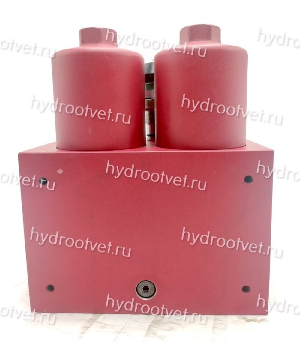 DFDKBN/HC60QLC5D1.X/-L24 - Напорный фильтр гидравлический сдвоенный модели DFDK тонкость фильтрации 5 мкм, типоразмер 60, вид присоединения: резьба G3/4, материал корпуса - чугун, рабочее давление до 315 бар, визуально-электрический (лампа с напряжением 24В) индикатор загрязнения