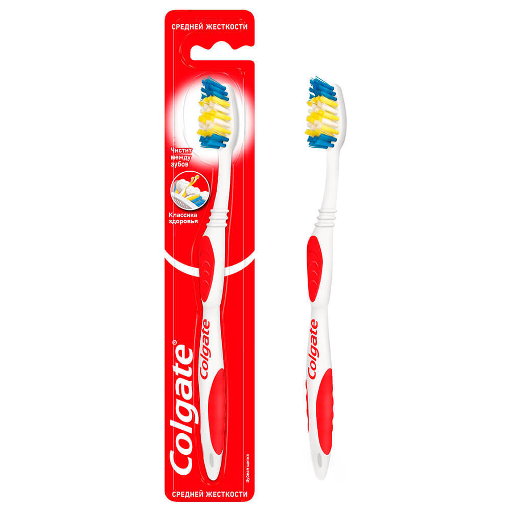 Зубная щётка Colgate Классика Здоровья (мягкая)
