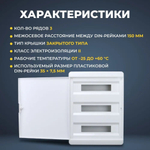 IEK TEKFOR Корпус пласт. ЩРВ-П-54 IP41 бел. дверь