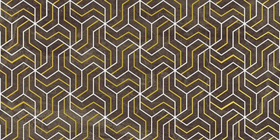 Декор Crystal Fractal коричневый