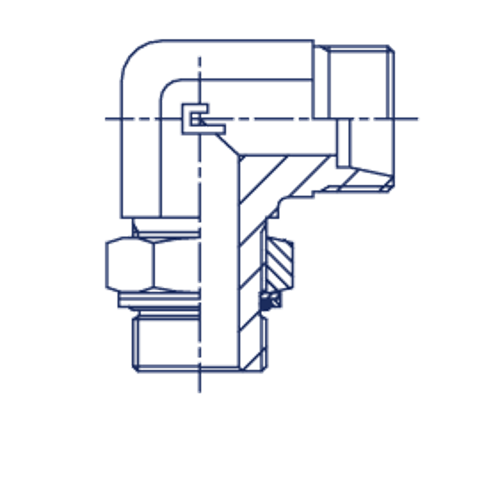Штуцер FRG90 DL35 BSP 1.1/4 (корпус)