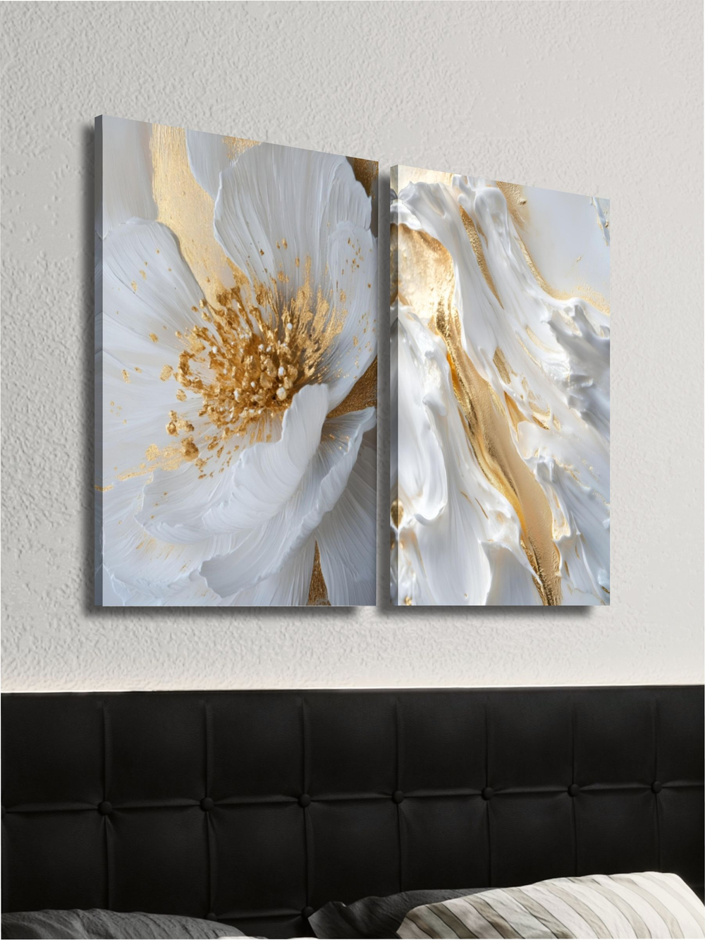 Картина Нежные штрихи, модульная, галерейная 50x70см 2шт.