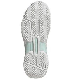 Женские Кроссовки теннисные Adidas CourtJam Control 3 W - halo mint/cloud white/silver metallic