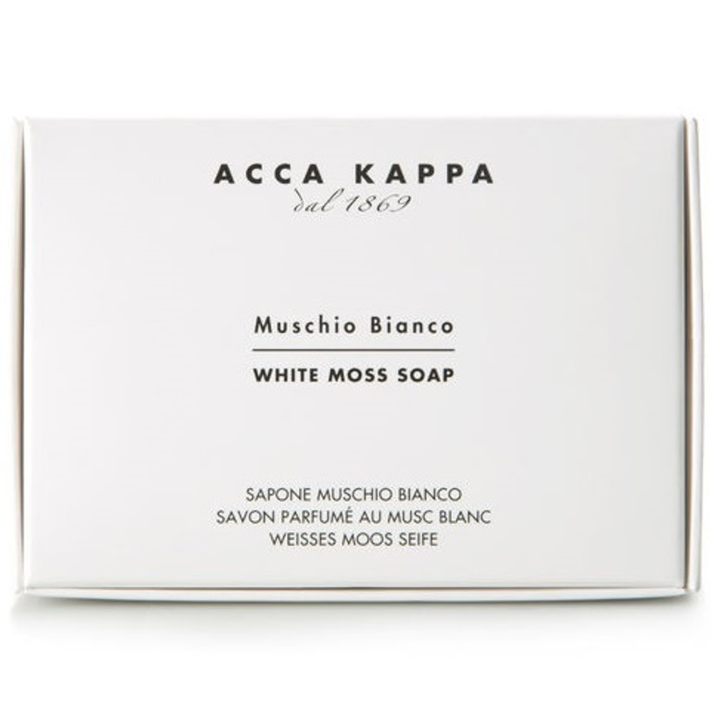 Acca Kappa Muschio Bianco Soap - Мыло туалетное Белый Мускус 100 гр