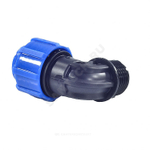 Отвод компрессионный ПЭ Дн 32х1/2"х90гр ВР Ру16 RTP (РосТурПласт) 14701