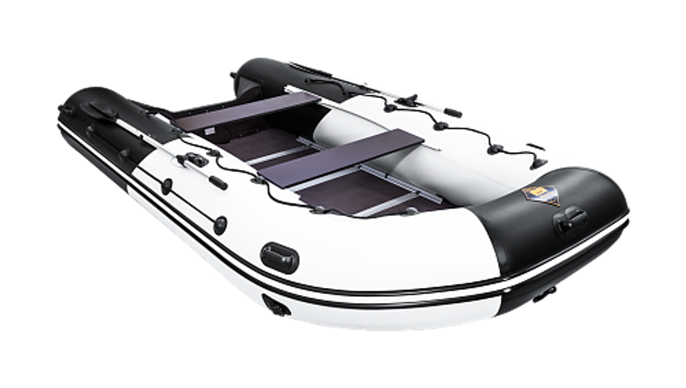 Ривьера 3800 слань+киль + BST 55 L (комплект лодка + электромотор)