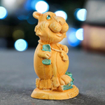 Статуэтка "Тигр желает богатства" охра, 8х5х5 см