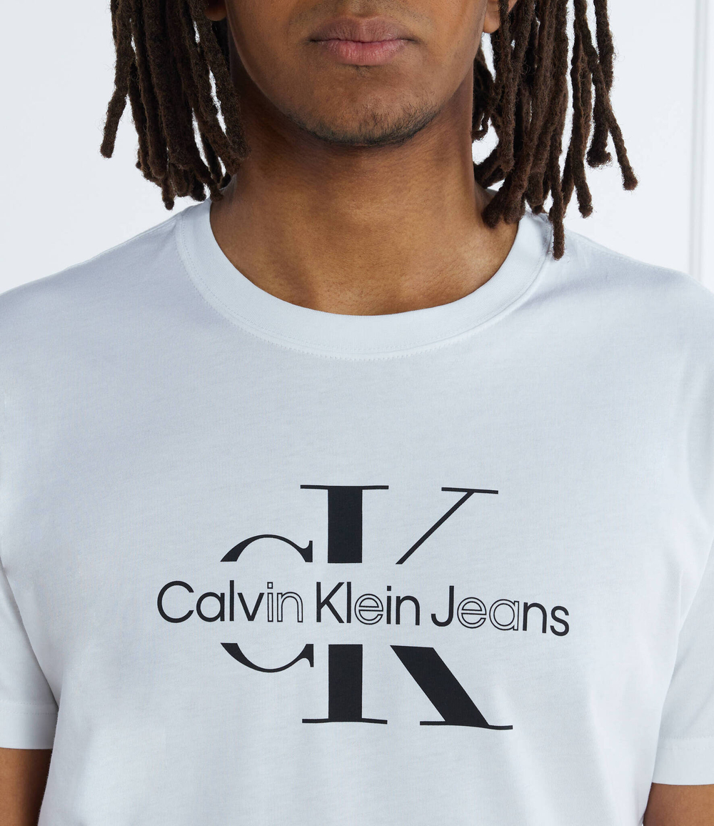 Футболка CALVIN KLEIN JEANS - белый(J30J325190)