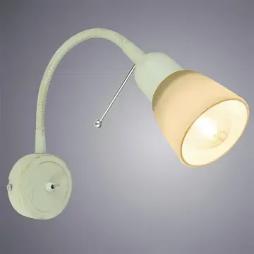 Бра 1*E14 A7009AP-1WG белый Lettura Arte lamp