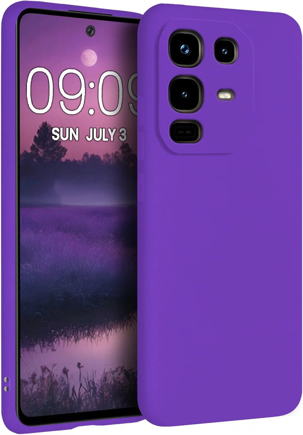 Мягкий Soft Touch чехол из силикона для INFINIX NOTE 50 / 50 PRO с бархатной подкладкой