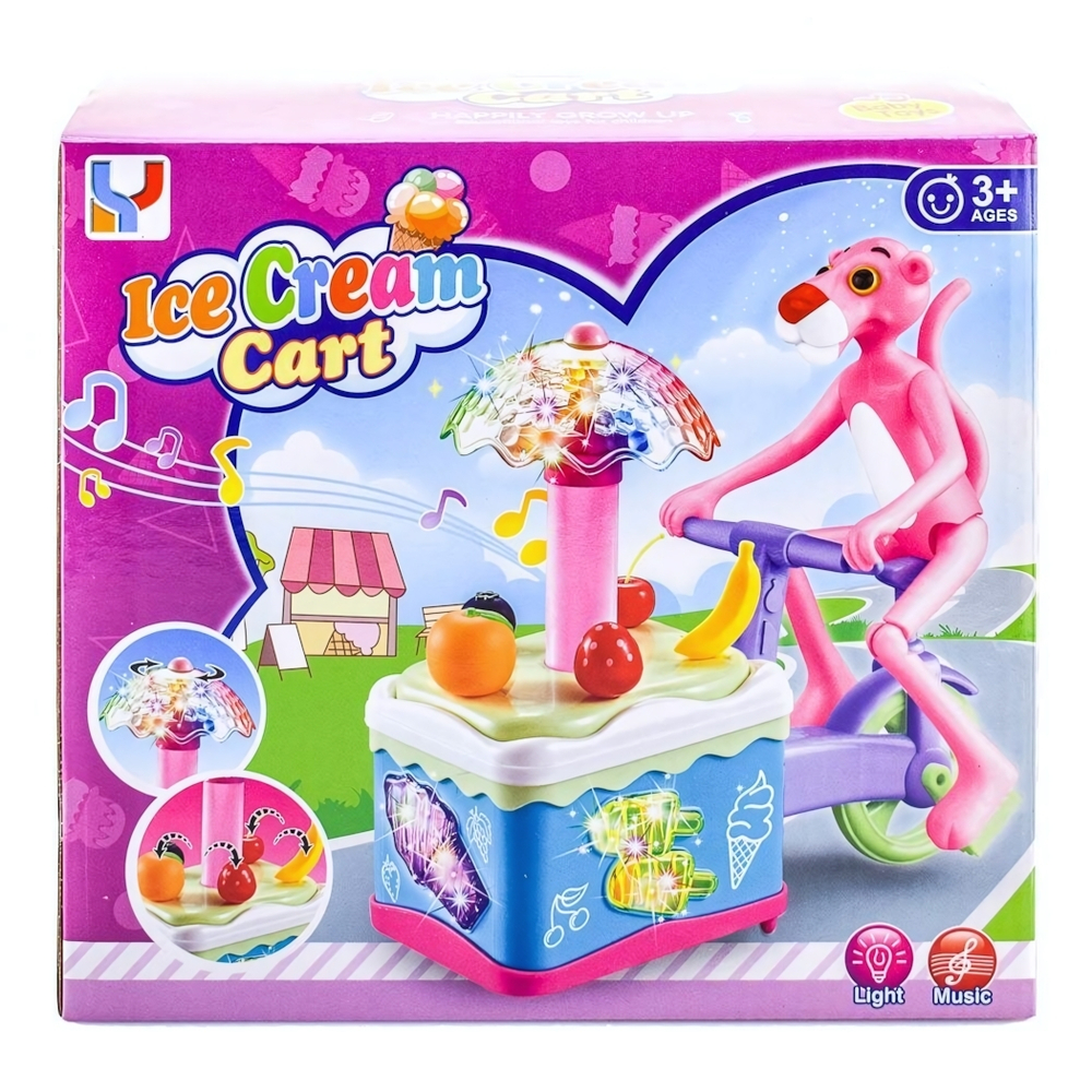 Игрушка на бат. Продавец фруктов, коробка 6633B