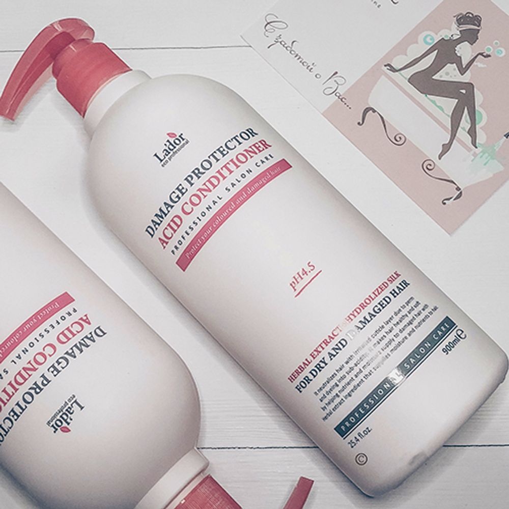 La'dor кондиционер Damage Protector Acid, 900 мл