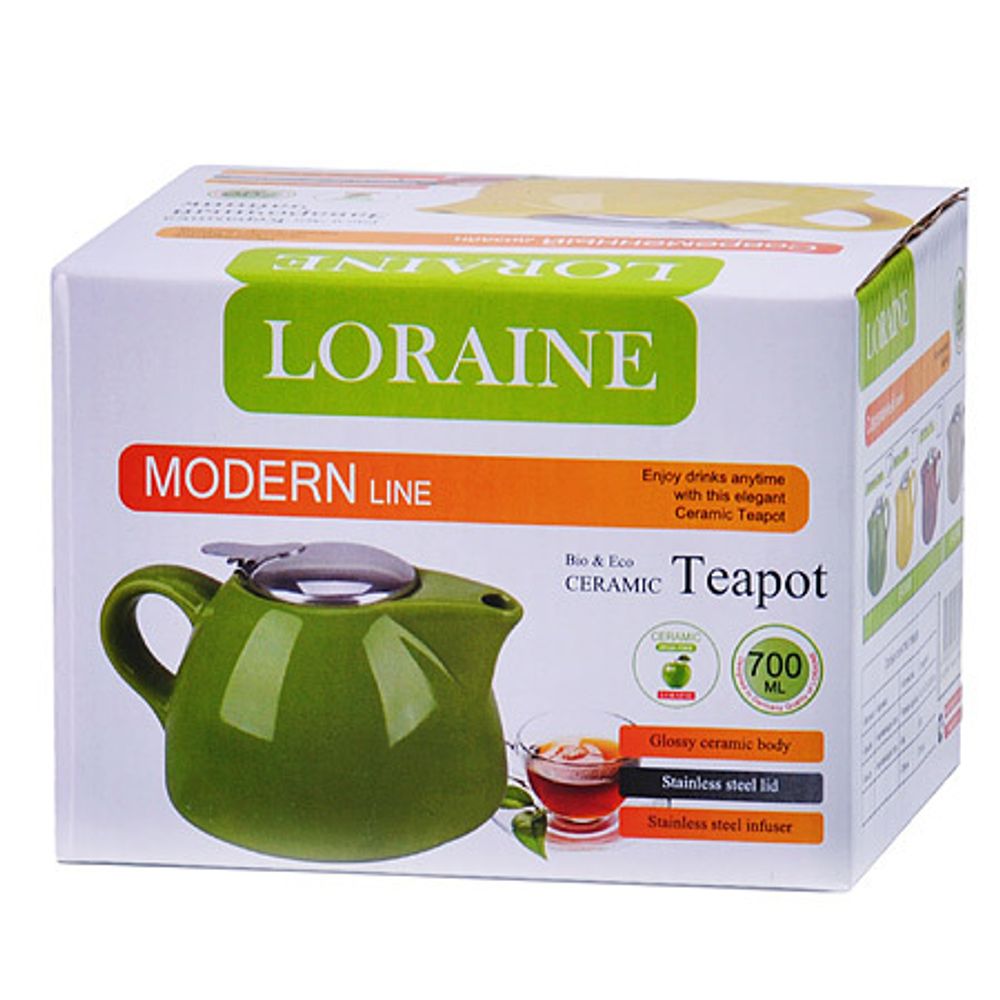 Заварочный чайник Loraine 26598-6 700 мл