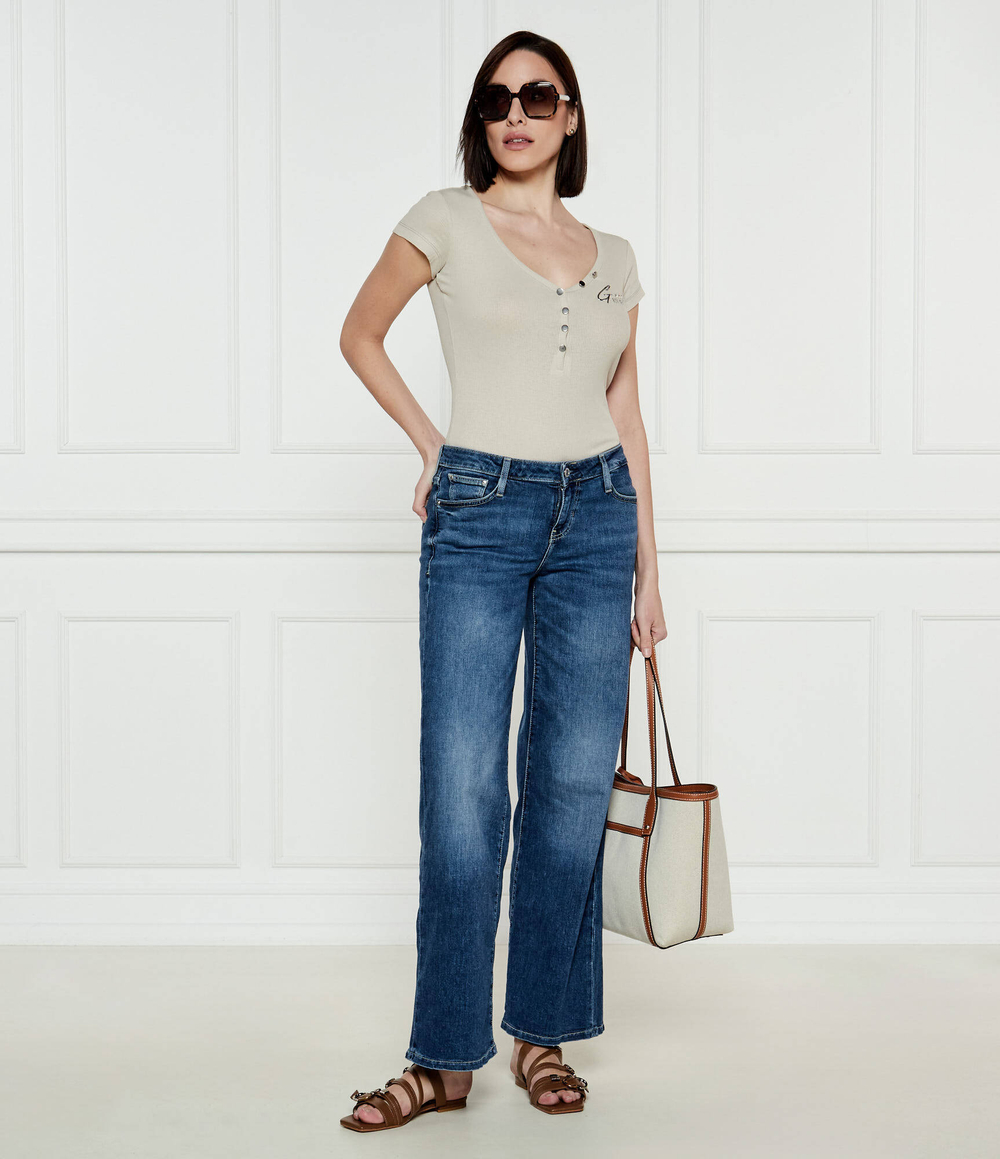 Футболка GUESS - бежевый(W4RP47 K1814)