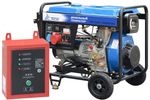 Дизель генератор трехфазный TSS SDG 7000EH3A - [6.5 кВт / 380V] с блоком АВР