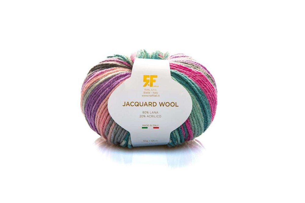 Пряжа JACQUARD WOOL, 50г