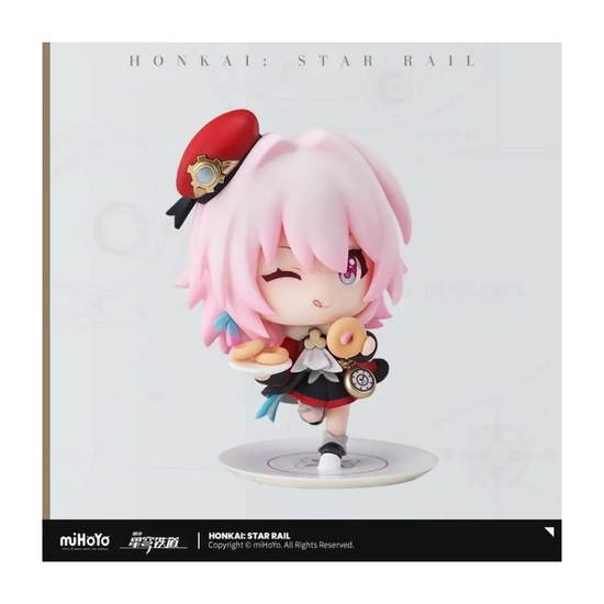 Фигурка Honkai: Star Rail Q-version Train welcome tea party March 7th — дополнительное фото