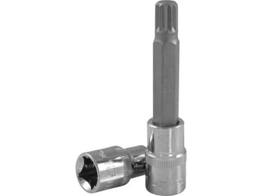 121708 Насадка торцевая 1/2"DR с вставкой-битой SPLINE, M8, 100 мм
