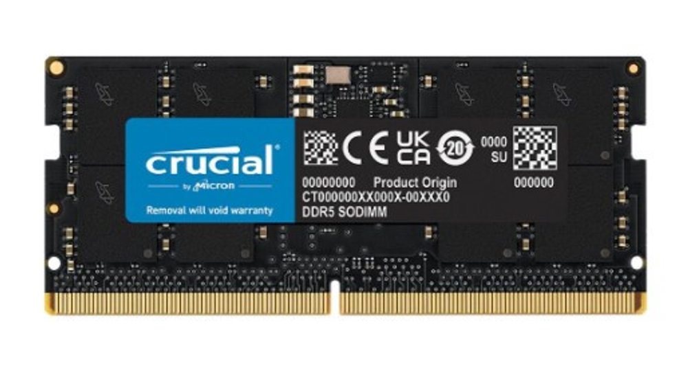 SODIMM DDR5 32GB Crucial CT32G56C46S5T
