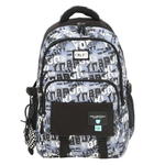 KAKAXI Nylon Backpack Laptop Bag Regular Unisex Black/Light Blue/Dark Blue/White