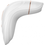 Бесконтактный вакуумно-волновой стимулятор Satisfyer Pro Plus Vibration с вибрацией , (11 режимов ) белый (Цвет: белый)