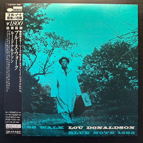 Lou Donaldson ‎– Blues Walk (Япония 1983г.)