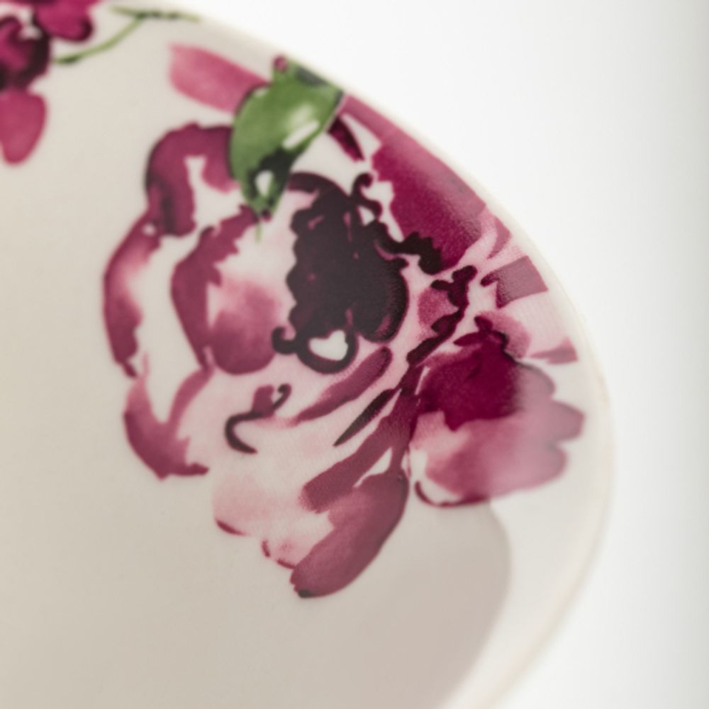 Салатник White Fox LT305 Mix. Flowers 18 см фарфор 650 мл | White Fox
