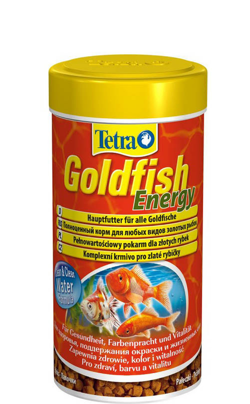 Корм для рыб TetraGoldfish EnergySticks, палочки питательные для золотых рыб 100мл